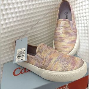 Cat & Jack Girls Size 2 Slip On shoes